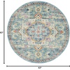 image:imageNourison Home Passion Ivory Pink 53 x 73 Area Rug  Easy Clean Non Shedding Bed Room Living Room Dining Room Kitchen 5 x 7IvoryLight Blue