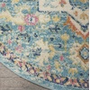 image:imageNourison Home Passion Ivory Pink 53 x 73 Area Rug  Easy Clean Non Shedding Bed Room Living Room Dining Room Kitchen 5 x 7IvoryLight Blue