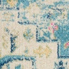 image:imageNourison Home Passion Ivory Pink 53 x 73 Area Rug  Easy Clean Non Shedding Bed Room Living Room Dining Room Kitchen 5 x 7IvoryLight Blue