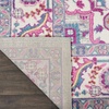 image:imageNourison Home Passion Light Grey Pink 110 x 210 Area Rug  Easy Clean Non Shedding Bed Room Living Room Dining Room Kitchen 2 x 3Light Grey Pink