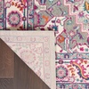 image:imageNourison Home Passion Light Grey Pink 110 x 210 Area Rug  Easy Clean Non Shedding Bed Room Living Room Dining Room Kitchen 2 x 3Light Grey Pink