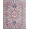 image:imageNourison Home Passion Light Grey Pink 110 x 210 Area Rug  Easy Clean Non Shedding Bed Room Living Room Dining Room Kitchen 2 x 3Light Grey Pink