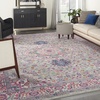 image:imageNourison Home Passion Light Grey Pink 110 x 210 Area Rug  Easy Clean Non Shedding Bed Room Living Room Dining Room Kitchen 2 x 3Light Grey Pink
