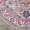 image:imageNourison Home Passion Light Grey Pink 110 x 210 Area Rug  Easy Clean Non Shedding Bed Room Living Room Dining Room Kitchen 2 x 3Light Grey Pink