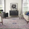 image:imageNourison Home Passion Light Grey Pink 110 x 210 Area Rug  Easy Clean Non Shedding Bed Room Living Room Dining Room Kitchen 2 x 3Light Grey Pink