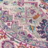 image:imageNourison Home Passion Light Grey Pink 110 x 210 Area Rug  Easy Clean Non Shedding Bed Room Living Room Dining Room Kitchen 2 x 3Light Grey Pink