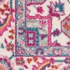 image:imageNourison Home Passion Light Grey Pink 110 x 210 Area Rug  Easy Clean Non Shedding Bed Room Living Room Dining Room Kitchen 2 x 3Light Grey Pink
