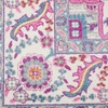 image:imageNourison Home Passion Light Grey Pink 110 x 210 Area Rug  Easy Clean Non Shedding Bed Room Living Room Dining Room Kitchen 2 x 3Light Grey Pink