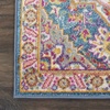 image:imageNourison Home Passion Light Grey Pink 110 x 210 Area Rug  Easy Clean Non Shedding Bed Room Living Room Dining Room Kitchen 2 x 3Teal Multicolor