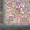 image:imageNourison Home Passion Light Grey Pink 110 x 210 Area Rug  Easy Clean Non Shedding Bed Room Living Room Dining Room Kitchen 2 x 3Teal Multicolor