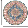 image:imageNourison Home Passion Light Grey Pink 110 x 210 Area Rug  Easy Clean Non Shedding Bed Room Living Room Dining Room Kitchen 2 x 3Teal Multicolor