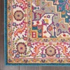 image:imageNourison Home Passion Light Grey Pink 110 x 210 Area Rug  Easy Clean Non Shedding Bed Room Living Room Dining Room Kitchen 2 x 3Teal Multicolor