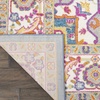 image:imageNourison Home Passion Light Grey Pink 110 x 210 Area Rug  Easy Clean Non Shedding Bed Room Living Room Dining Room Kitchen 2 x 3Teal Multicolor