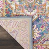 image:imageNourison Home Passion Light Grey Pink 110 x 210 Area Rug  Easy Clean Non Shedding Bed Room Living Room Dining Room Kitchen 2 x 3Teal Multicolor