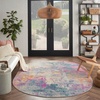 image:imageNourison Home Passion Modern Ivory Multicolor 6 x 9 Oval Area Rug Easy Cleaning Non Shedding Bed Room Living Room Dining Room Kitchen 6x9 OvalIvory Multicolor