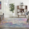 image:imageNourison Home Passion Modern Ivory Multicolor 6 x 9 Oval Area Rug Easy Cleaning Non Shedding Bed Room Living Room Dining Room Kitchen 6x9 OvalIvory Multicolor