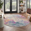 image:imageNourison Home Passion Modern Ivory Multicolor 6 x 9 Oval Area Rug Easy Cleaning Non Shedding Bed Room Living Room Dining Room Kitchen 6x9 OvalIvory Multicolor