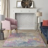 image:imageNourison Home Passion Modern Ivory Multicolor 6 x 9 Oval Area Rug Easy Cleaning Non Shedding Bed Room Living Room Dining Room Kitchen 6x9 OvalIvory Multicolor