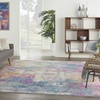 image:imageNourison Home Passion Modern Ivory Multicolor 6 x 9 Oval Area Rug Easy Cleaning Non Shedding Bed Room Living Room Dining Room Kitchen 6x9 OvalIvory Multicolor