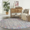 image:imageNourison Home Passion Modern Ivory Multicolor 6 x 9 Oval Area Rug Easy Cleaning Non Shedding Bed Room Living Room Dining Room Kitchen 6x9 OvalIvory Multicolor