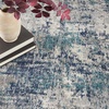 image:imageNourison Home Passion Modern Ivory Multicolor 6 x 9 Oval Area Rug Easy Cleaning Non Shedding Bed Room Living Room Dining Room Kitchen 6x9 OvalIvory Teal
