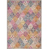 image:imageNourison Home Passion Multicolor 67 x 96 Area Rug  Easy Clean Non Shedding Bed Room Living Room Dining Room Kitchen 7 x 10Multi Color