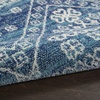 image:imageNourison Home Passion Navy Blue 53 x 73 Area Rug  Easy Clean Non Shedding Bed Room Living Room Dining Room Kitchen 5 x 739 x 59 Rectangular