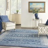image:imageNourison Home Passion Navy Blue 53 x 73 Area Rug  Easy Clean Non Shedding Bed Room Living Room Dining Room Kitchen 5 x 767 x 96 Rectangular