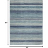 image:imageNourison Home Passion Navy Blue 8 x 10 Area Rug  Easy Clean Non Shedding Bed Room Living Room Dining Room Kitchen 8 x 10Navy Blue