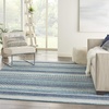 image:imageNourison Home Passion Navy Blue 8 x 10 Area Rug  Easy Clean Non Shedding Bed Room Living Room Dining Room Kitchen 8 x 10Navy Blue