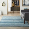 image:imageNourison Home Passion Navy Blue 8 x 10 Area Rug  Easy Clean Non Shedding Bed Room Living Room Dining Room Kitchen 8 x 10Navy Blue