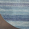 image:imageNourison Home Passion Navy Blue 8 x 10 Area Rug  Easy Clean Non Shedding Bed Room Living Room Dining Room Kitchen 8 x 10Navy Blue