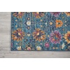 image:imageNourison Home Passion Sunburst 110 x 210 Area Rug  Easy Clean Non Shedding Bed Room Living Room Dining Room Kitchen 2 x 3Denim