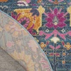 image:imageNourison Home Passion Sunburst 110 x 210 Area Rug  Easy Clean Non Shedding Bed Room Living Room Dining Room Kitchen 2 x 3Denim