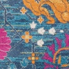 image:imageNourison Home Passion Sunburst 110 x 210 Area Rug  Easy Clean Non Shedding Bed Room Living Room Dining Room Kitchen 2 x 3Denim