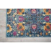 image:imageNourison Home Passion Sunburst 110 x 210 Area Rug  Easy Clean Non Shedding Bed Room Living Room Dining Room Kitchen 2 x 3Denim