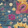 image:imageNourison Home Passion Sunburst 110 x 210 Area Rug  Easy Clean Non Shedding Bed Room Living Room Dining Room Kitchen 2 x 3Denim