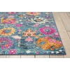 image:imageNourison Home Passion Sunburst 110 x 210 Area Rug  Easy Clean Non Shedding Bed Room Living Room Dining Room Kitchen 2 x 3Denim