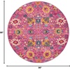 image:imageNourison Home Passion Sunburst 110 x 210 Area Rug  Easy Clean Non Shedding Bed Room Living Room Dining Room Kitchen 2 x 3Fuchsia