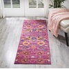 image:imageNourison Home Passion Sunburst 110 x 210 Area Rug  Easy Clean Non Shedding Bed Room Living Room Dining Room Kitchen 2 x 3Fuchsia