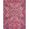 image:imageNourison Home Passion Sunburst 110 x 210 Area Rug  Easy Clean Non Shedding Bed Room Living Room Dining Room Kitchen 2 x 3Fuchsia