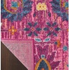 image:imageNourison Home Passion Sunburst 110 x 210 Area Rug  Easy Clean Non Shedding Bed Room Living Room Dining Room Kitchen 2 x 3Fuchsia