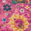 image:imageNourison Home Passion Sunburst 110 x 210 Area Rug  Easy Clean Non Shedding Bed Room Living Room Dining Room Kitchen 2 x 3Fuchsia
