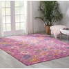 image:imageNourison Home Passion Sunburst 110 x 210 Area Rug  Easy Clean Non Shedding Bed Room Living Room Dining Room Kitchen 2 x 3Fuchsia