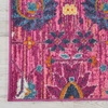image:imageNourison Home Passion Sunburst 110 x 210 Area Rug  Easy Clean Non Shedding Bed Room Living Room Dining Room Kitchen 2 x 3Fuchsia