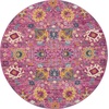 image:imageNourison Home Passion Sunburst 110 x 210 Area Rug  Easy Clean Non Shedding Bed Room Living Room Dining Room Kitchen 2 x 3Fuchsia
