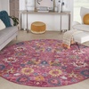 image:imageNourison Home Passion Sunburst 110 x 210 Area Rug  Easy Clean Non Shedding Bed Room Living Room Dining Room Kitchen 2 x 3Fuchsia