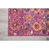 image:imageNourison Home Passion Sunburst 110 x 210 Area Rug  Easy Clean Non Shedding Bed Room Living Room Dining Room Kitchen 2 x 3Fuchsia