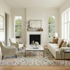 image:imageNourison Home Passion Sunburst 110 x 210 Area Rug  Easy Clean Non Shedding Bed Room Living Room Dining Room Kitchen 2 x 3IvoryMulti