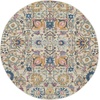 image:imageNourison Home Passion Sunburst 110 x 210 Area Rug  Easy Clean Non Shedding Bed Room Living Room Dining Room Kitchen 2 x 3IvoryMulti